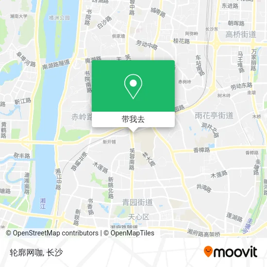 轮廓网咖地图