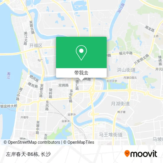 左岸春天-B6栋地图