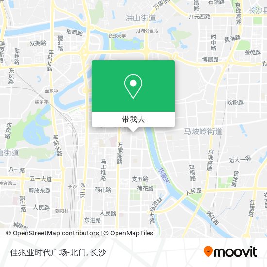 佳兆业时代广场-北门地图