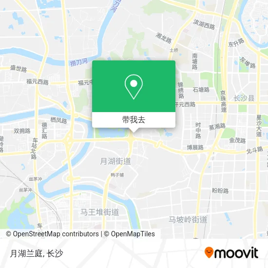 月湖兰庭地图