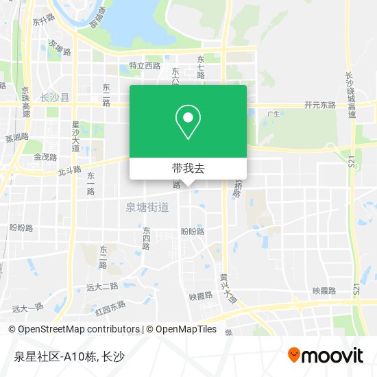 泉星社区-A10栋地图