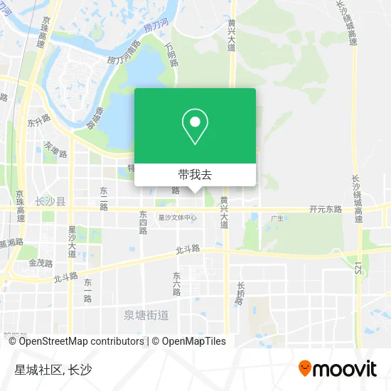 星城社区地图