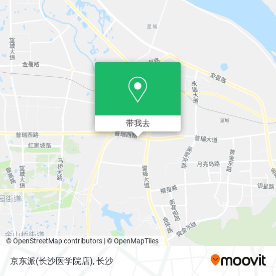 京东派(长沙医学院店)地图