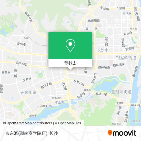 京东派(湖南商学院店)地图