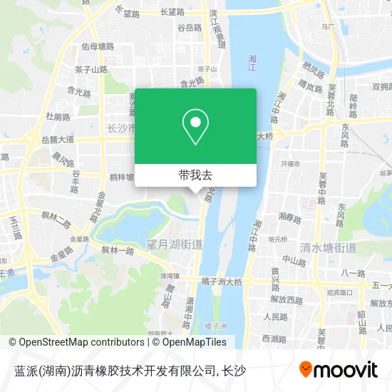 蓝派(湖南)沥青橡胶技术开发有限公司地图