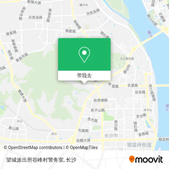 望城派出所谷峰村警务室地图