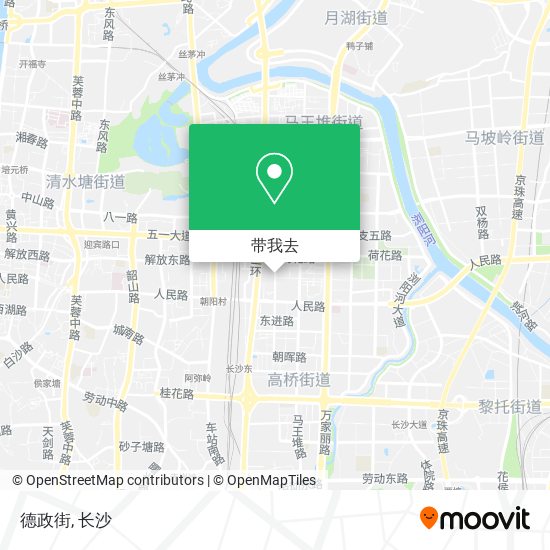 德政街地图