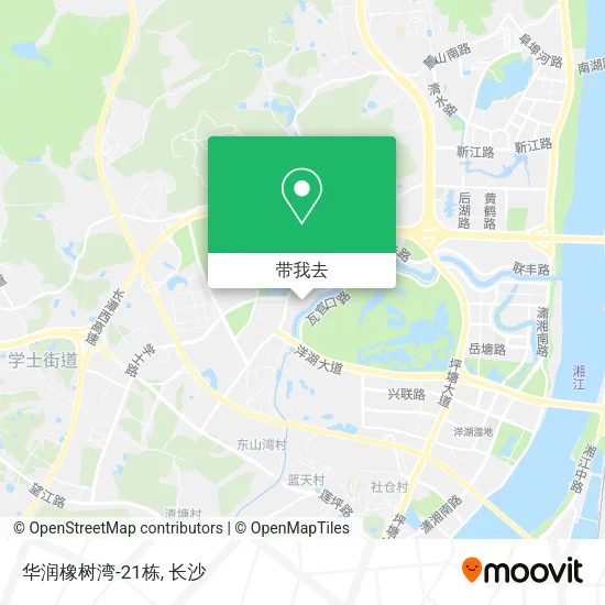 华润橡树湾-21栋地图