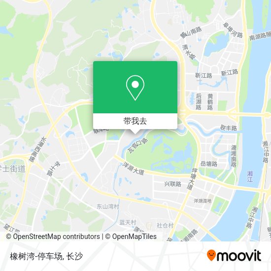 橡树湾-停车场地图