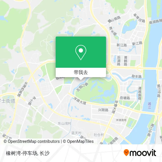 橡树湾-停车场地图