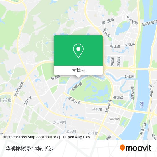 华润橡树湾-14栋地图