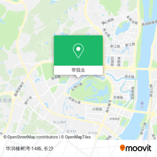华润橡树湾-14栋地图