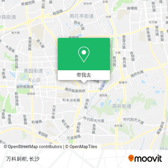 万科厨柜地图