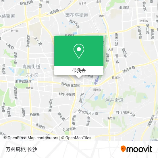 万科厨柜地图