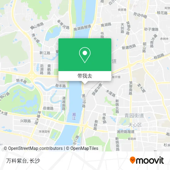 万科紫台地图