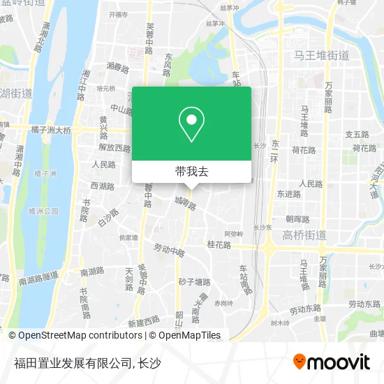 福田置业发展有限公司地图