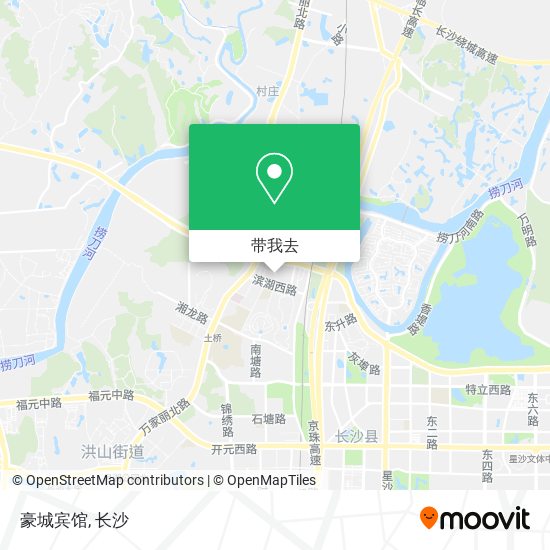 豪城宾馆地图