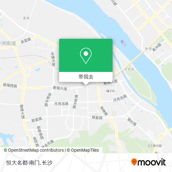 恒大名都-南门地图