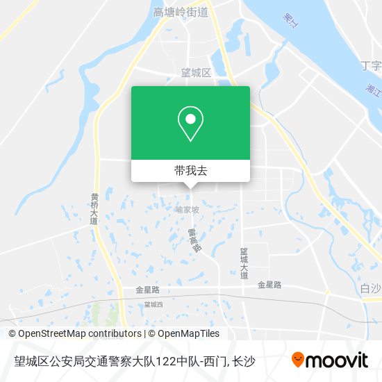 望城区公安局交通警察大队122中队-西门地图
