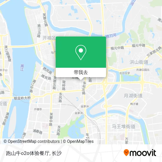 跑山牛o2o体验餐厅地图