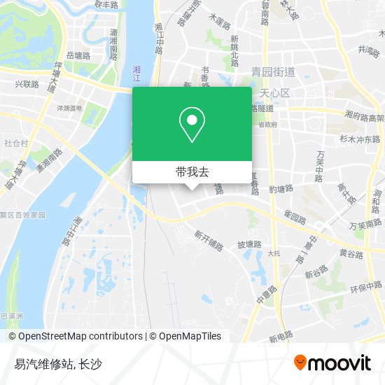 易汽维修站地图