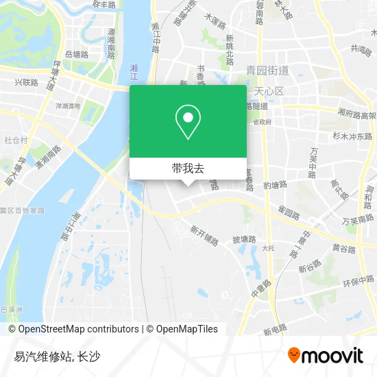 易汽维修站地图