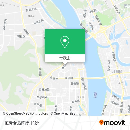 恒青食品商行地图