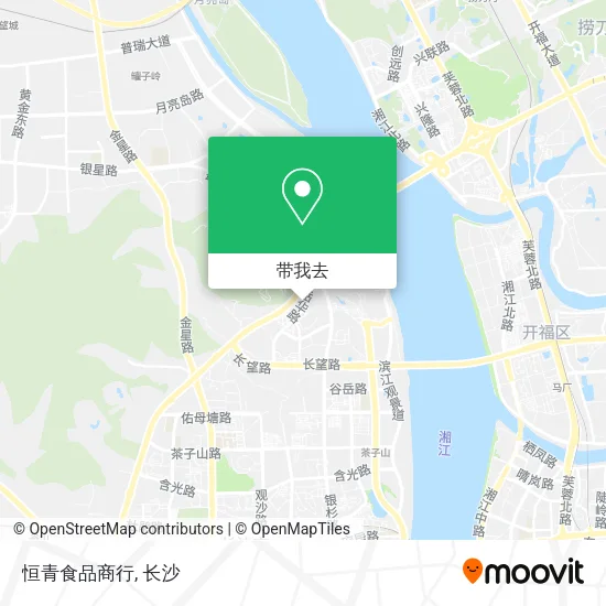 恒青食品商行地图