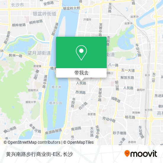黄兴南路步行商业街-E区地图
