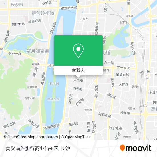黄兴南路步行商业街-E区地图