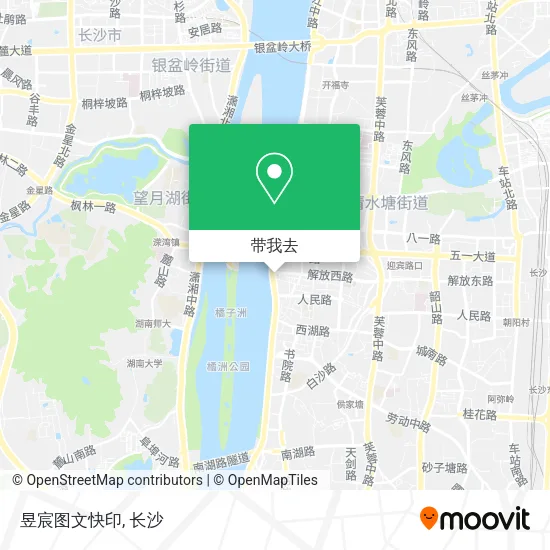 昱宸图文快印地图