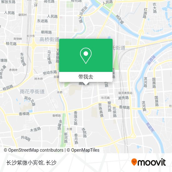 长沙紫微小宾馆地图