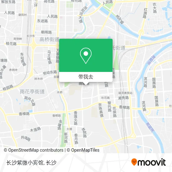 长沙紫微小宾馆地图