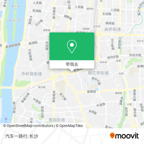 汽车一路行地图