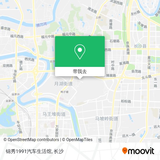 锦秀1991汽车生活馆地图