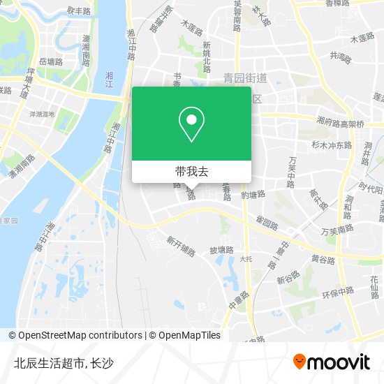 北辰生活超市地图