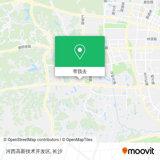 河西高新技术开发区地图