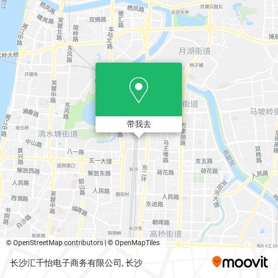长沙汇千怡电子商务有限公司地图