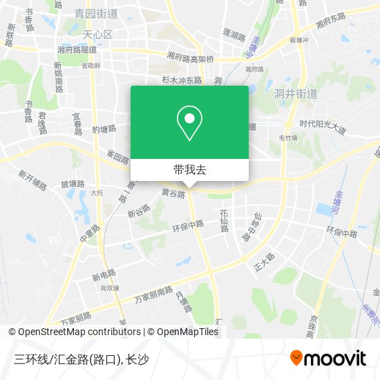 三环线/汇金路(路口)地图