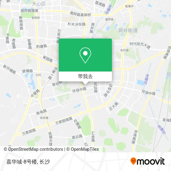 嘉华城-8号楼地图