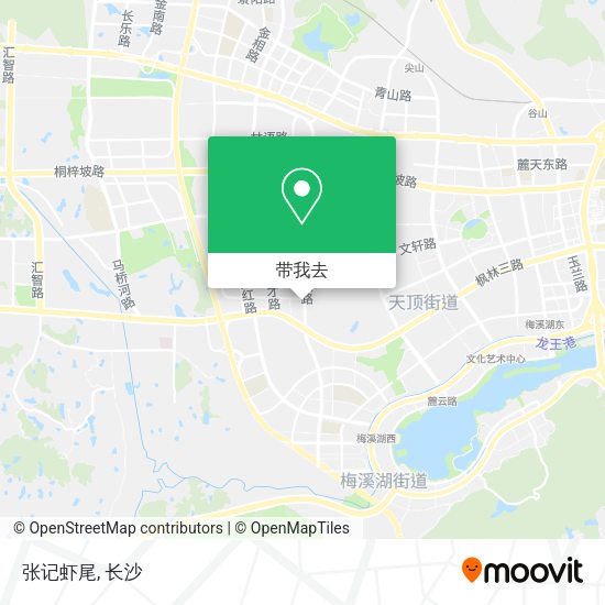 张记虾尾地图