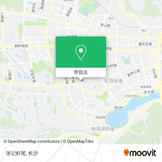 张记虾尾地图
