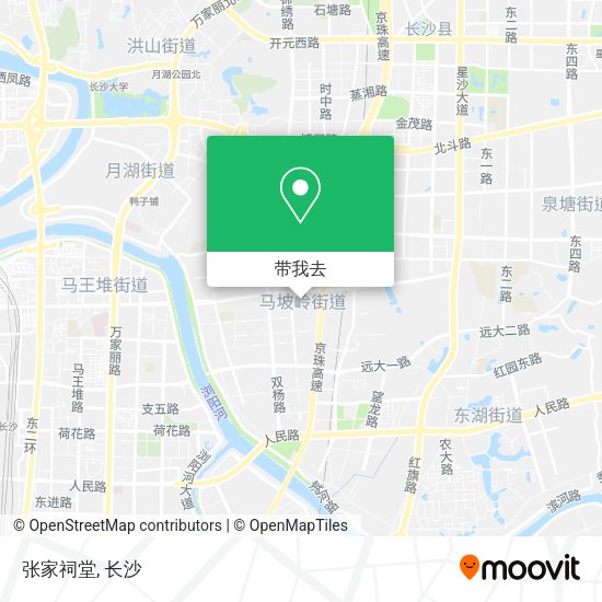 张家祠堂地图