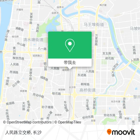 人民路立交桥地图