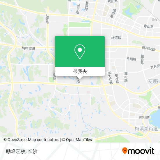 励烽艺校地图
