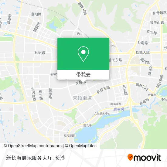 新长海展示服务大厅地图