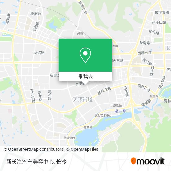 新长海汽车美容中心地图
