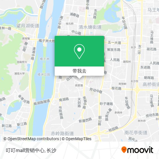 叮叮mall营销中心地图