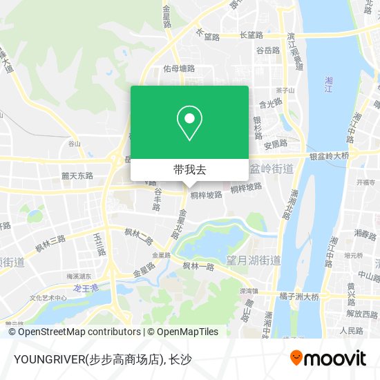 YOUNGRIVER(步步高商场店)地图
