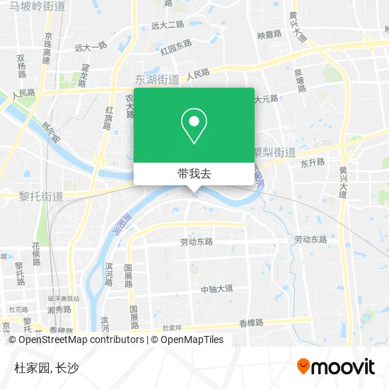 杜家园地图